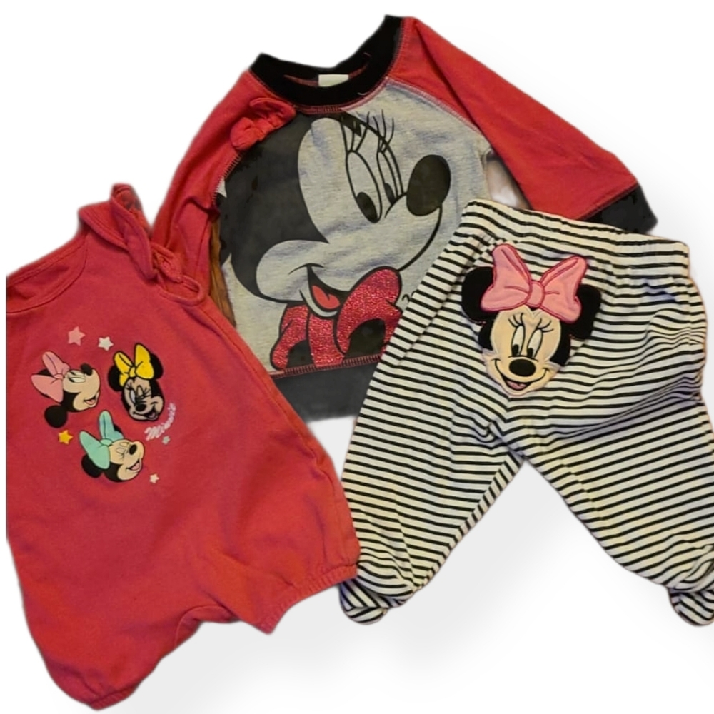 Disney Baby Minnie Mouse 3 piece bundle